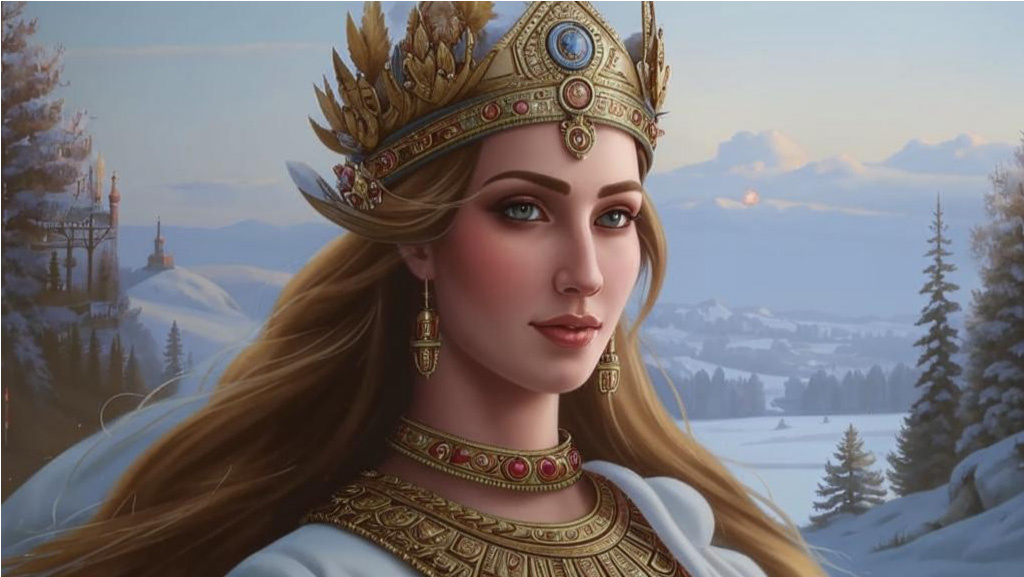 Мара - богиня зимы в славянской мифологии