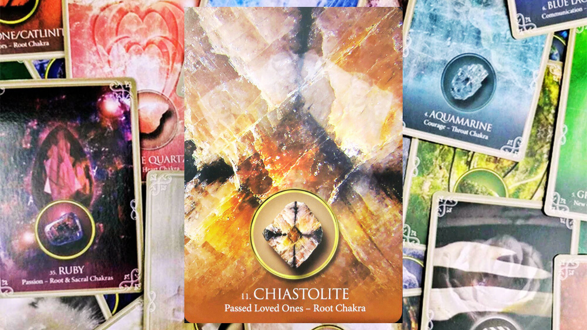 Хиастолит. Photo «Eternal Crystals Oracle» Jade-Sky.