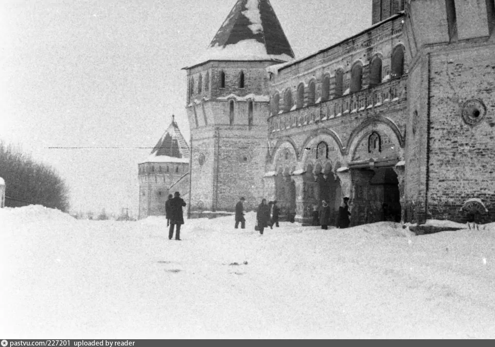 Монастырь в Советское время. 1974 г. Фото из открытых источников.
