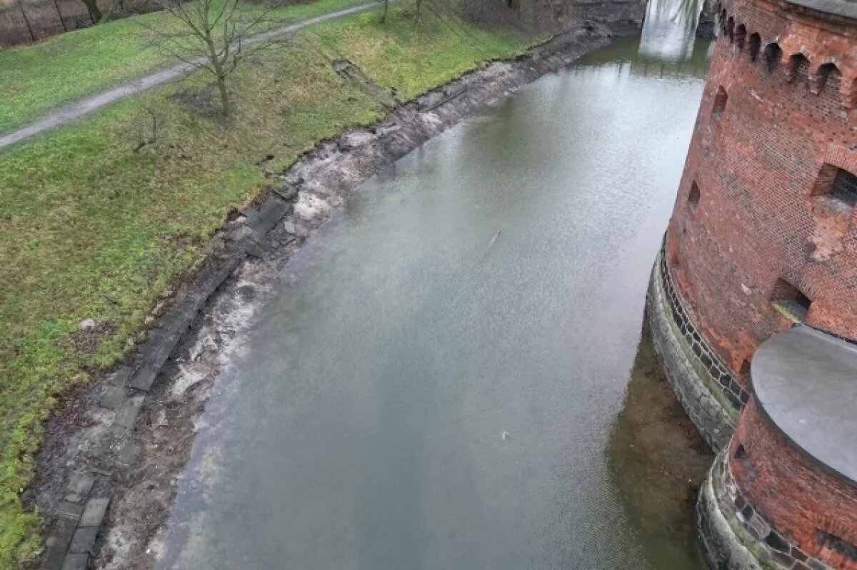    В Калининграде завершена расчистка ручья Литовского