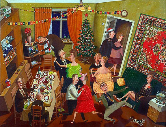 «Новый год».  Источник изображения: my.mail.ru› и livemaster.ru›