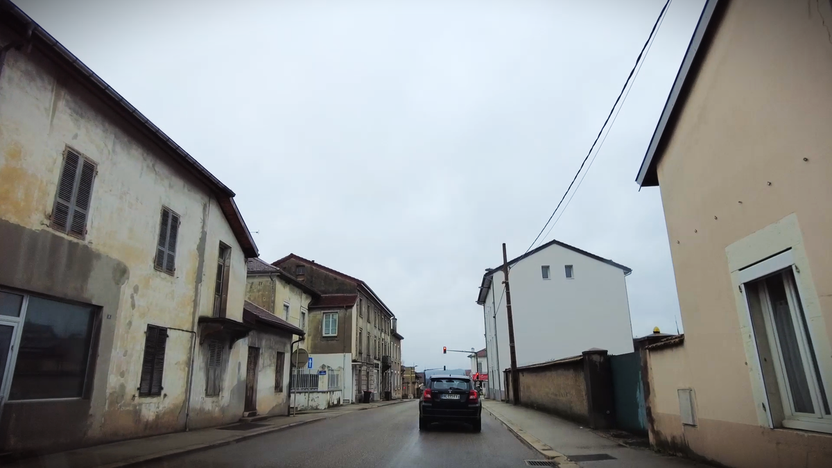 Маленький городок во Франции