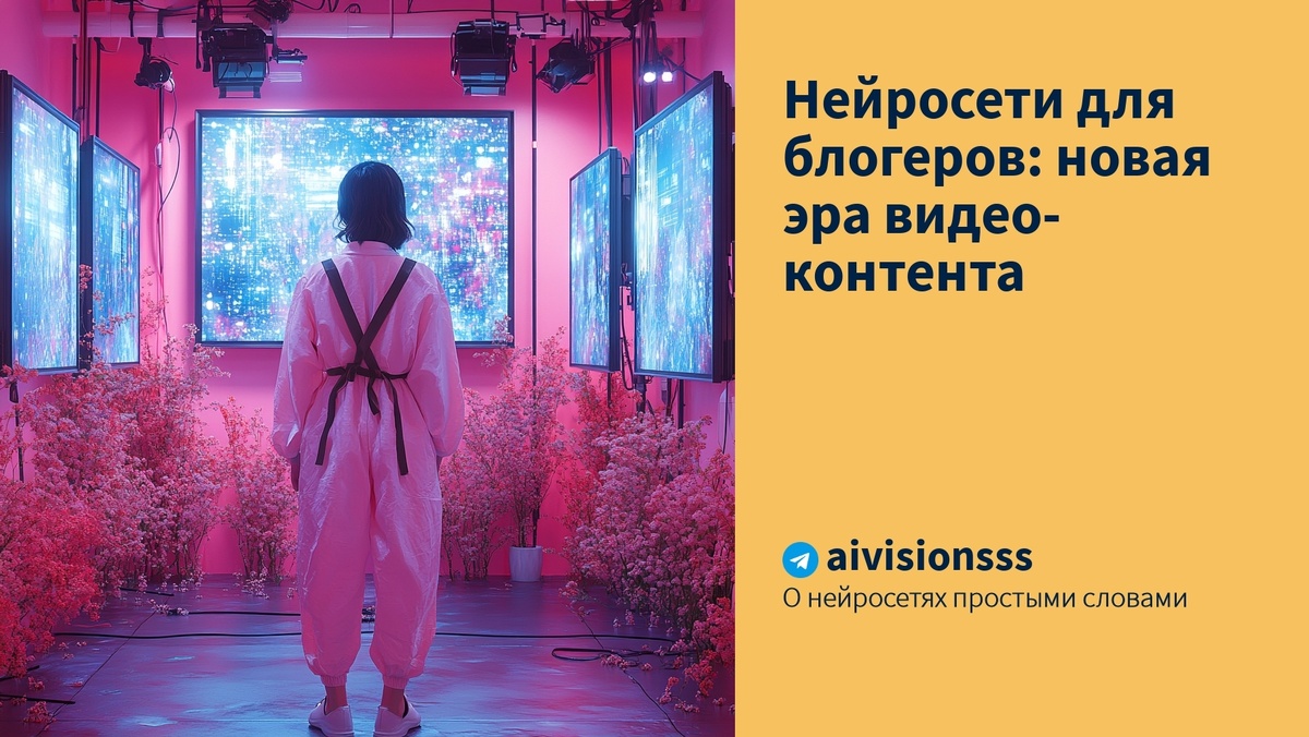    Нейросети для блогеров: новая эра видео-контента aivisions