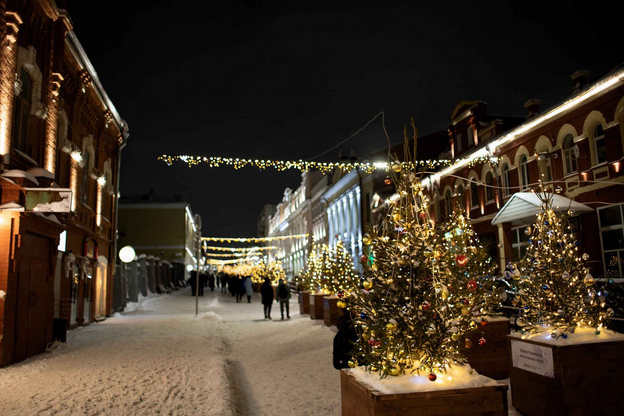    Топ-5 мест для прогулок с детьми по новогоднему Кирову