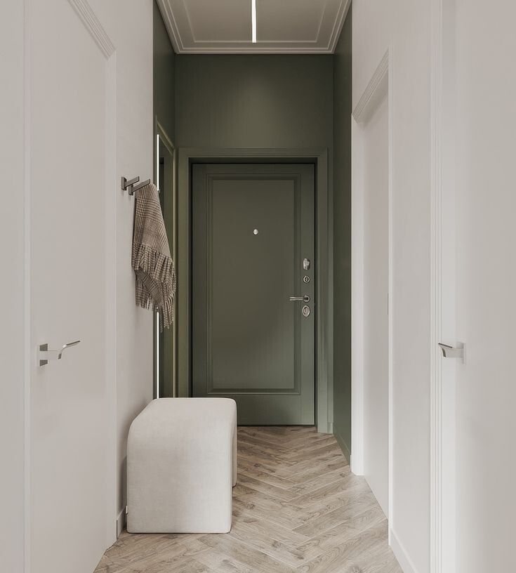 Коридор — это первое помещение, которое мы видим, когда заходим в дом