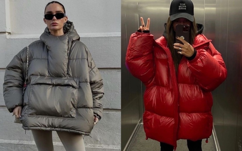  Куртки-одеяла стали антитрендом из-за своего бесформенного силуэта. Фото: pinterest