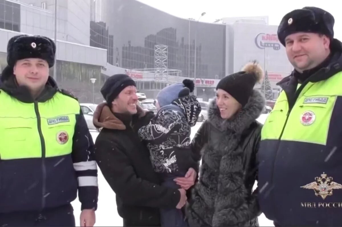    Полицейские спасли задыхающегося ребёнка в Новокузнецке