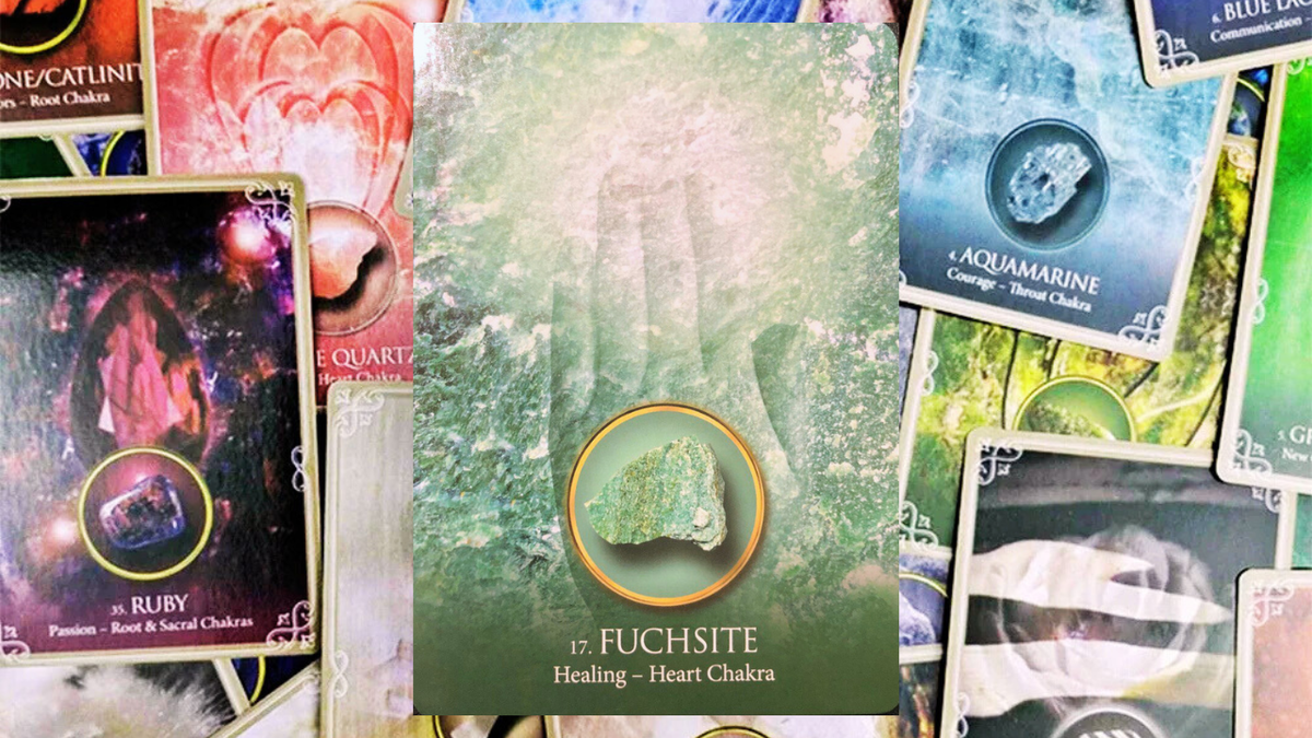 Фуксит. Photo «Eternal Crystals Oracle» Jade-Sky.