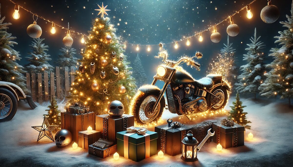 Подарок байкеру на Новый год 2025!