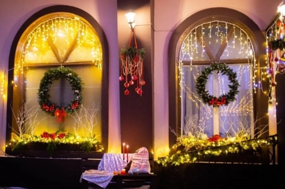    В Барнауле назвали победителей конкурса на лучшее новогоднее оформление