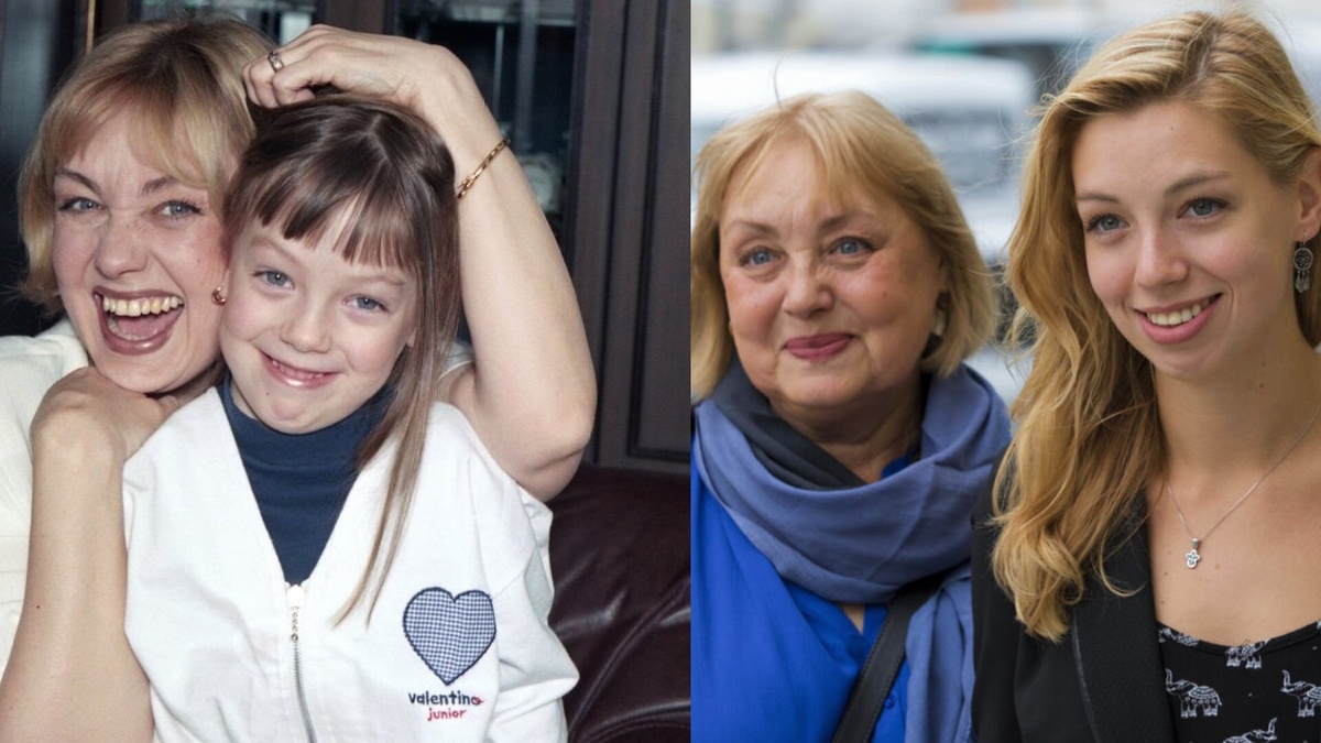 Елена Шанина с дочкой