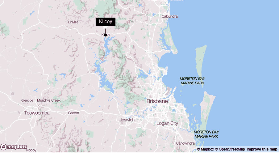 Городок Килкой находится примерно в часе езды к северу от Брисбена в штате Квинсленд.