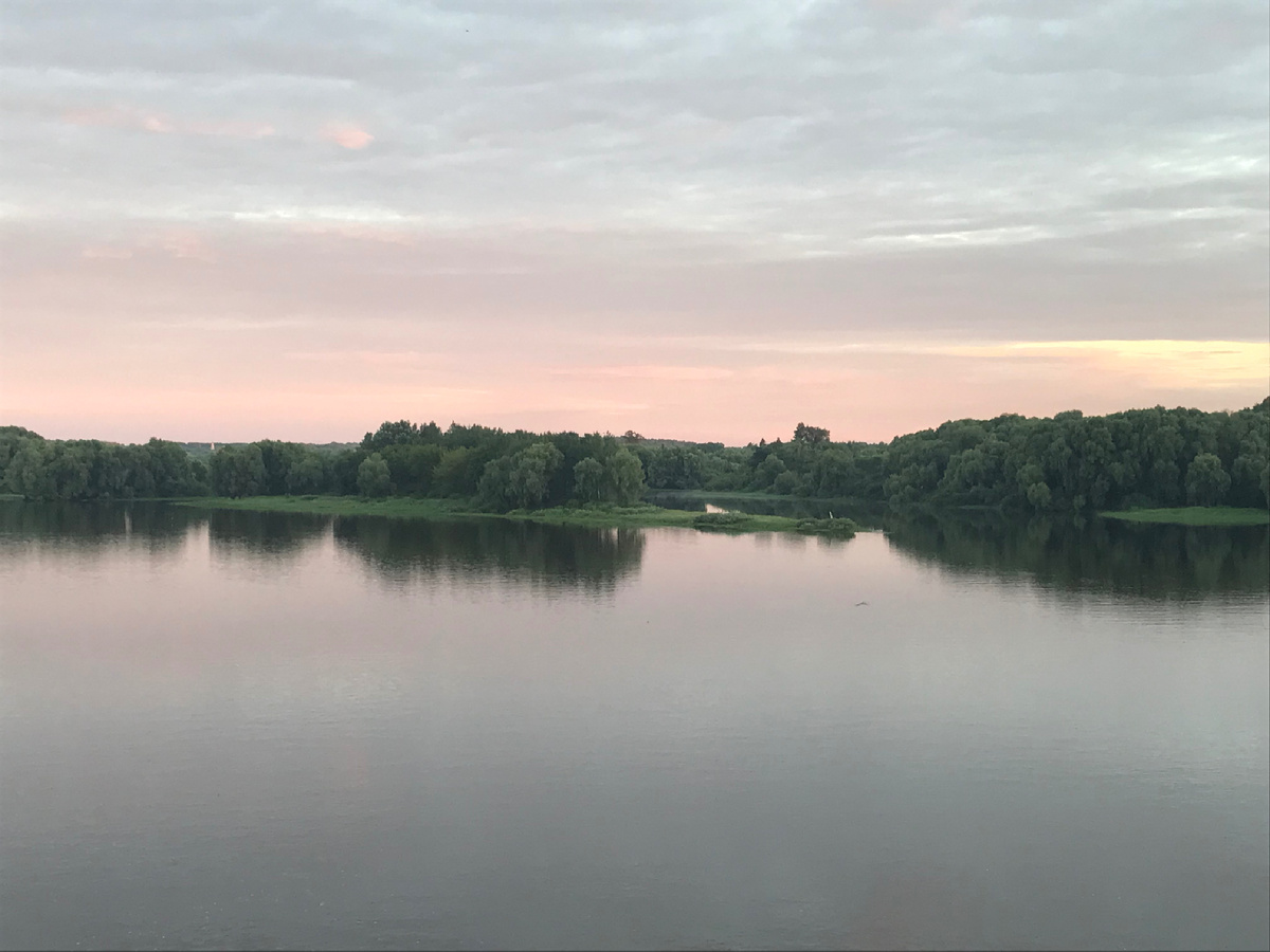 Новгородские просторы. Вечер. Фото автора