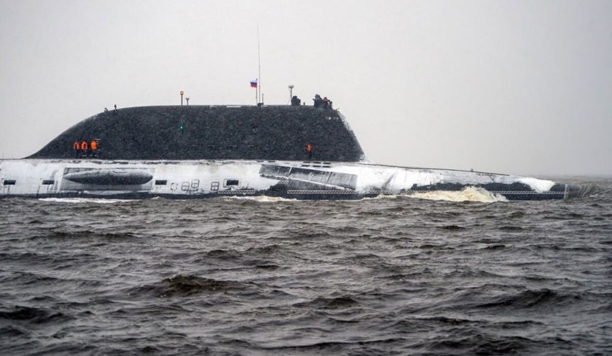     АПЛ "Архангельск" на финальном этапе испытаний. Источник: rg.ru Автор фото: Олег Кулешов