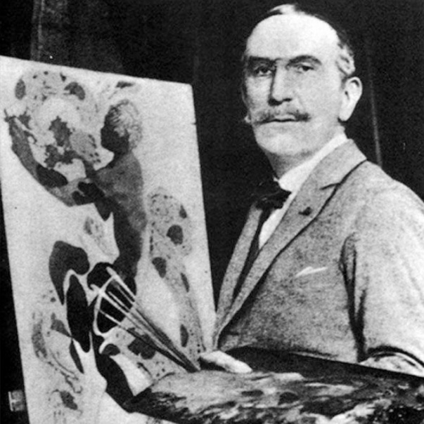 Леон Бакст за работой