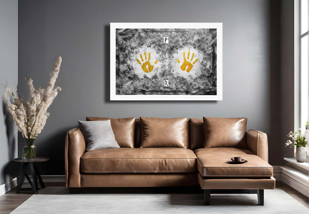 Картина "Прикосновение Бога" AeroFashion