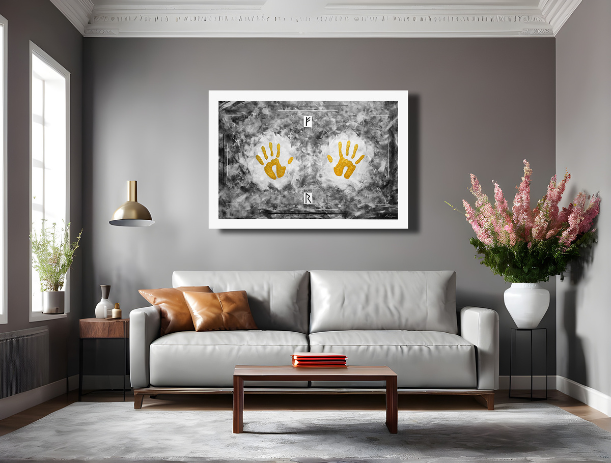 Картина "Прикосновение Бога" AeroFashion