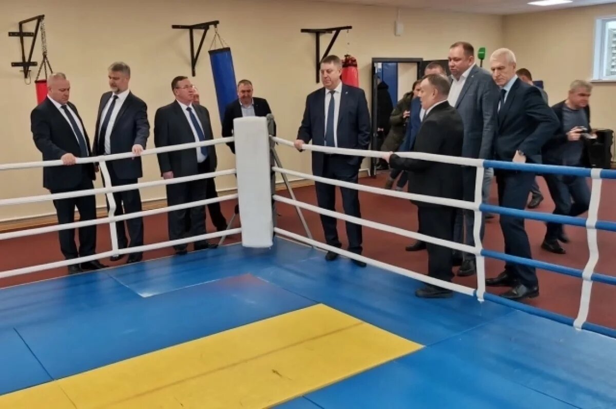    Дом спорта открылся после ремонта в брянской Дубровке