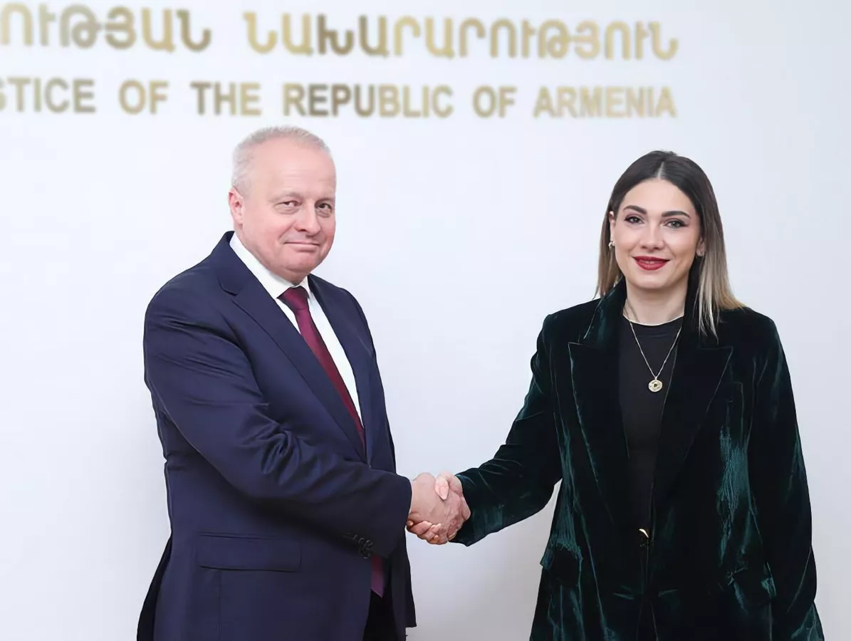 © Photo : press office of the Ministry of Justice of Armenia