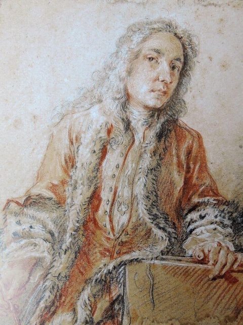 Жан-Антуан Ватто. Автопортрет. 1721. Музей Конде, Франция.