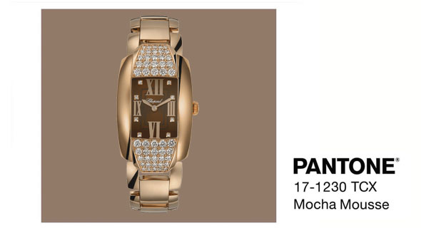 Часы Chopard La Strada из розового золота с бриллиантами