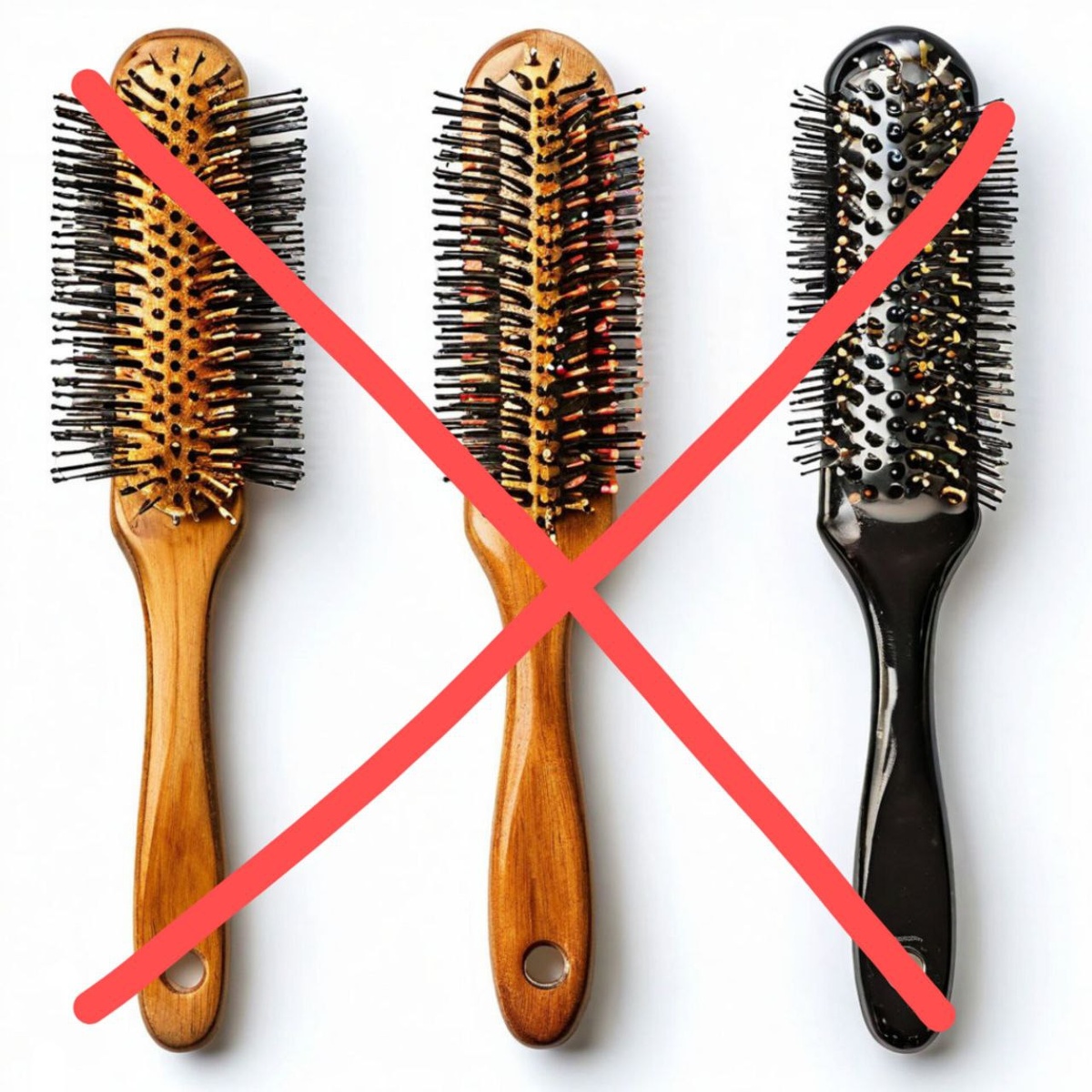 Скажем нет расчёсыванию сухих волос. Это не приведёт их в порядок, а превратит локоны в облако пуха.