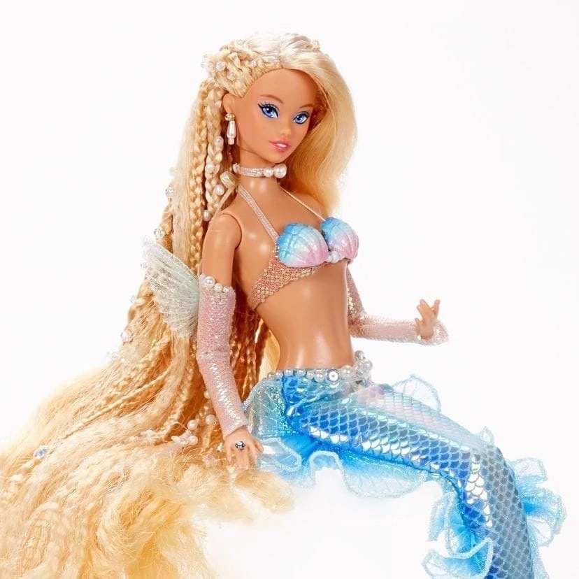 2022 Caribbean Princess Mermaid OOAK Doll by Angel Kent