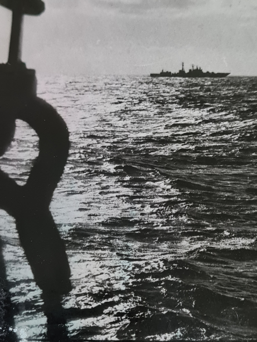 На внешнем рейде Балтийска. Фото из личного архива.