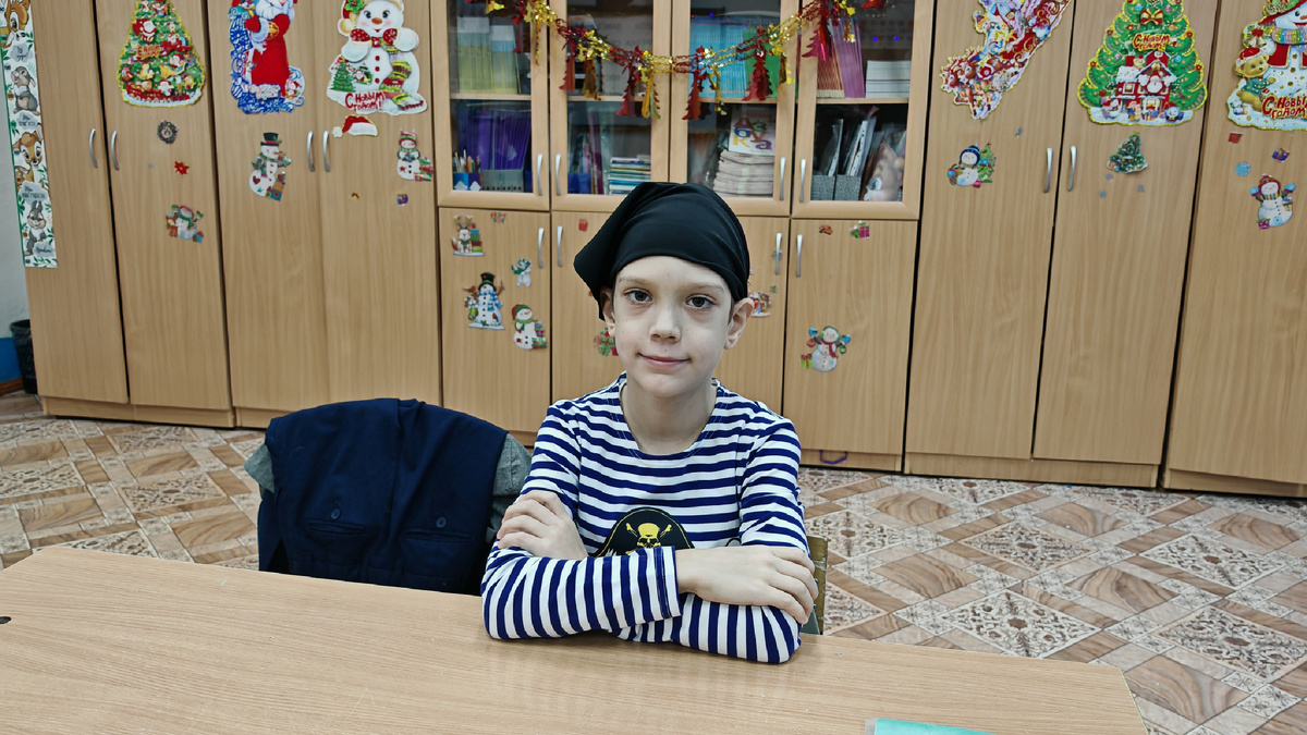 Школьник-пират