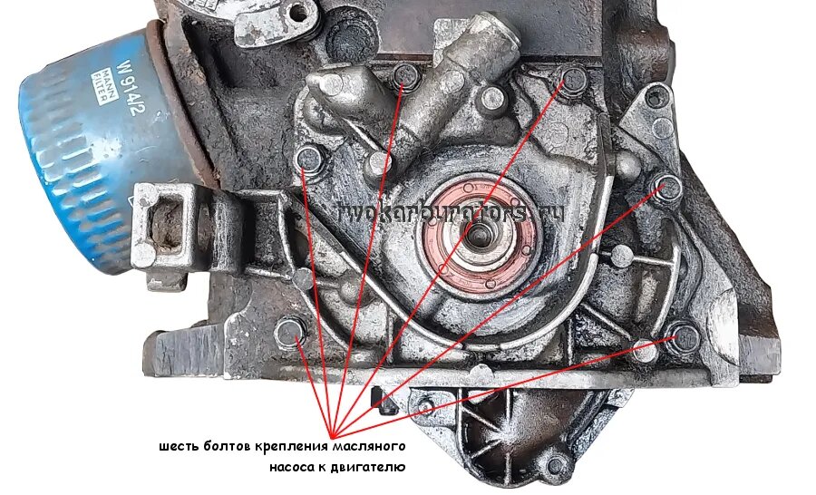 Масляный насос двигателя