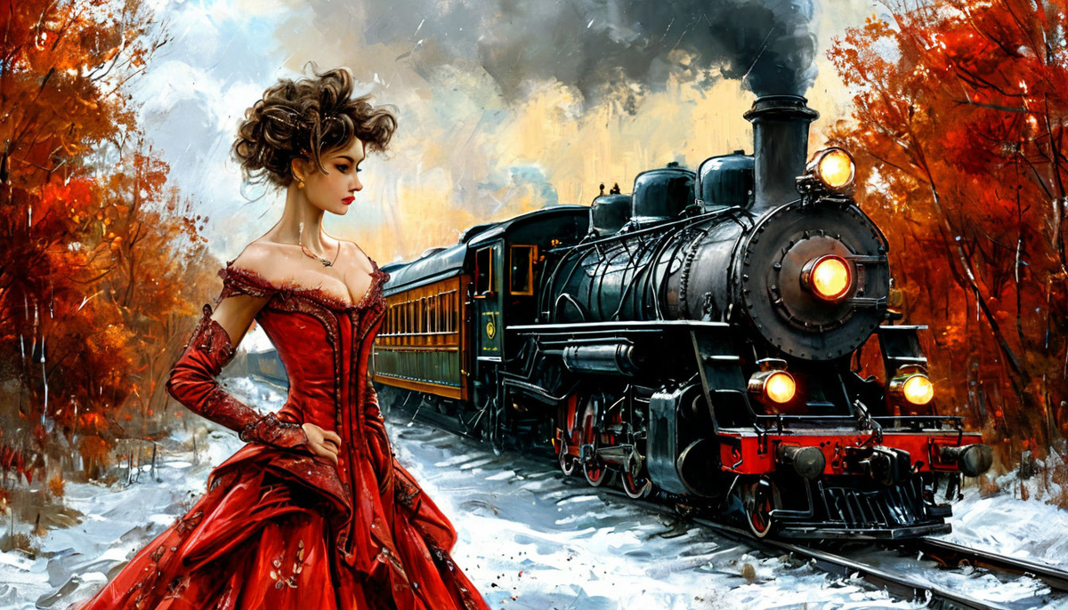 Так могла выглядеть Анна Каренина?