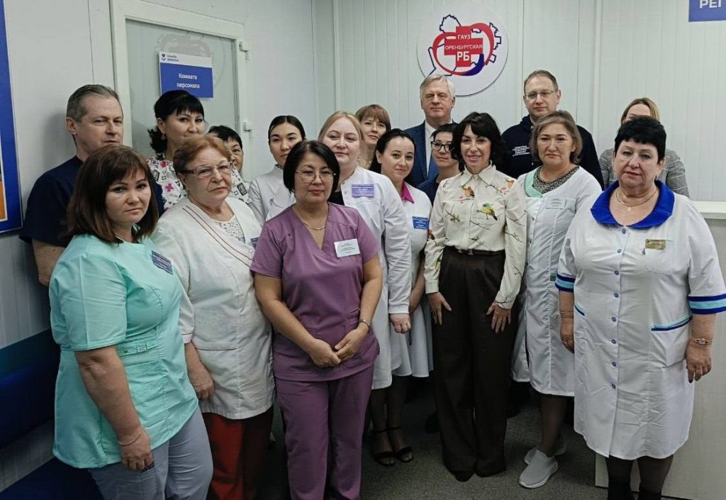    В Оренбургском районе открылись две новые врачебные амбулатории Оренбуржье