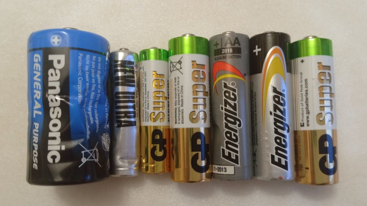 Батарейки прошедшие испытание