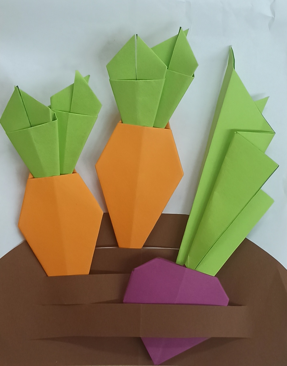 Грядка с урожаем