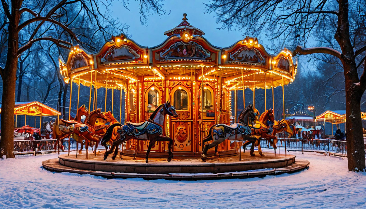 старая карусель