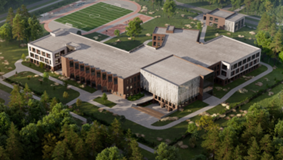    Лицей в Новосергиевке, проект Автор фото: Setl Group