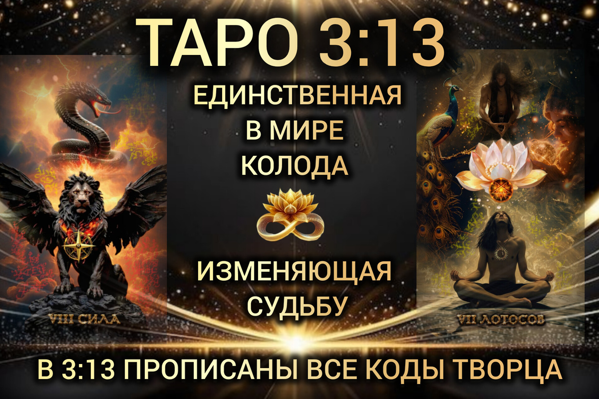 Таро 3 13 МИР Живой и Мир Иной