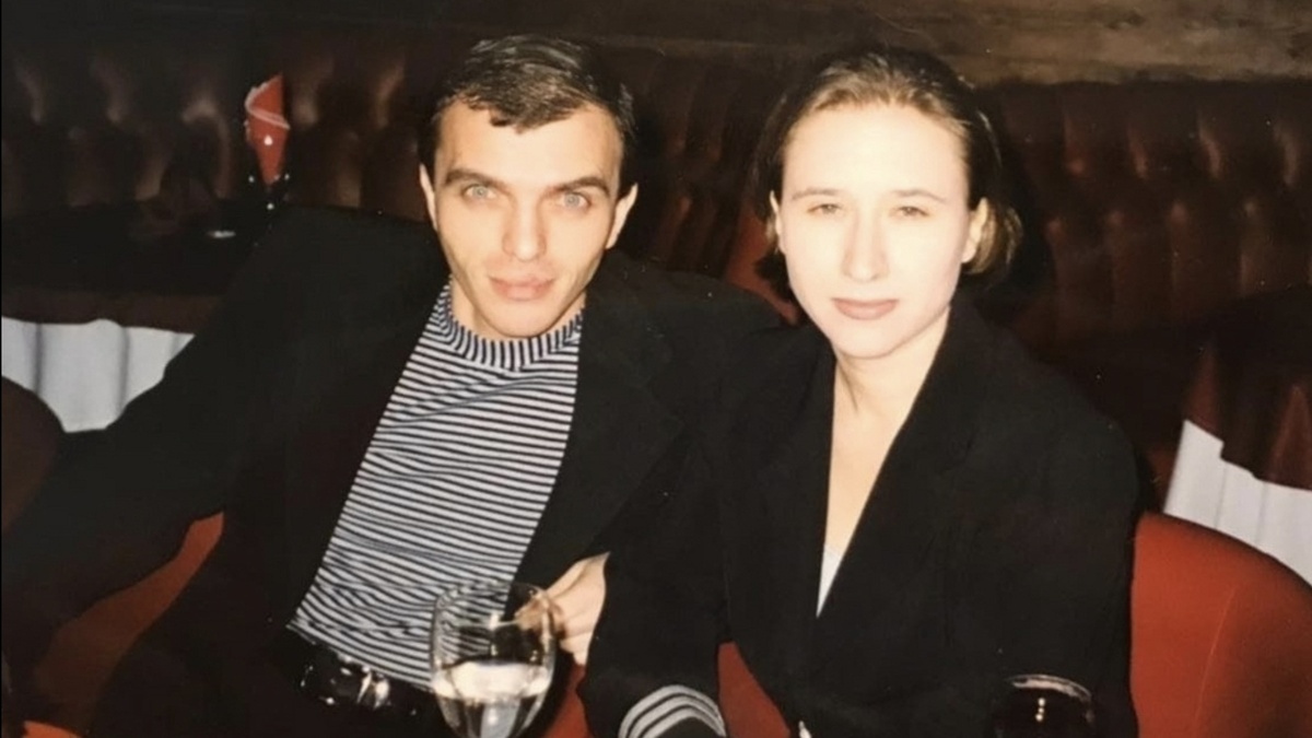 Александр Шоуа и его первая жена Светлана