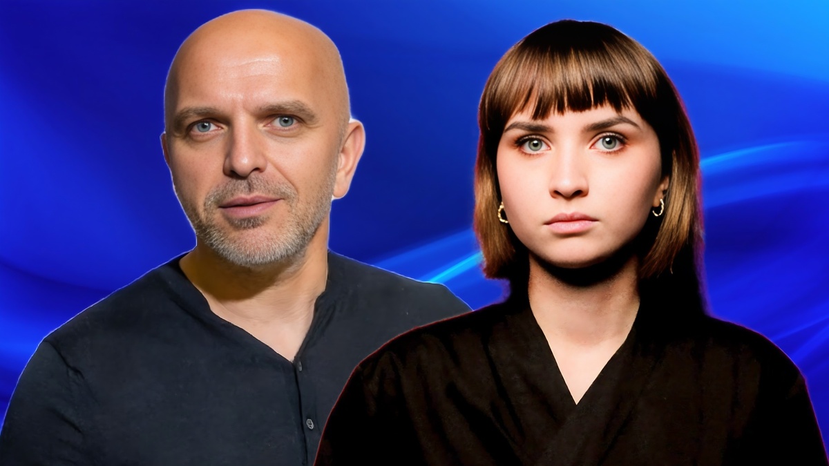 Александр Шоуа с дочерью Майей. Коллаж. Автор: Елена Д.