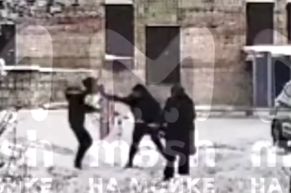    Жительницу Петербурга избили за уборку снега на парковке