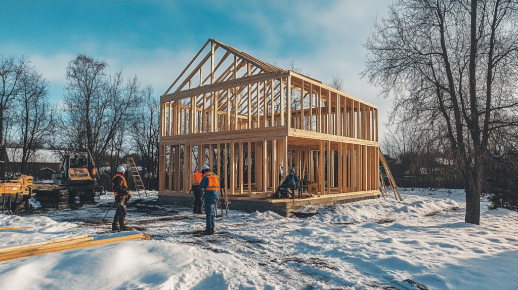 Подборка зимних проектов для загородного строительства: идеи для строительства дач и домов зимой