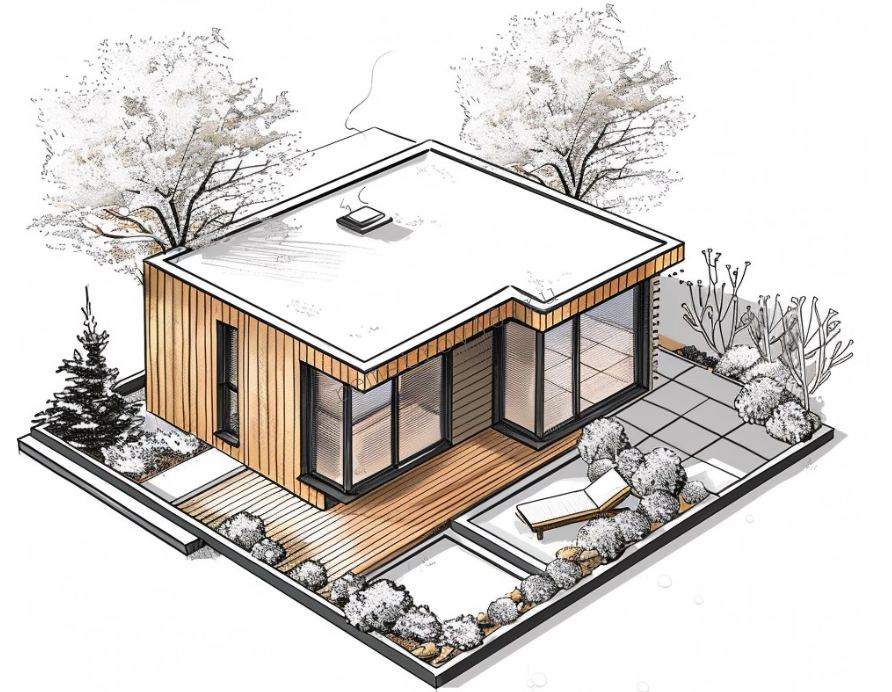 Подборка зимних проектов для загородного строительства: идеи для строительства дач и домов зимой