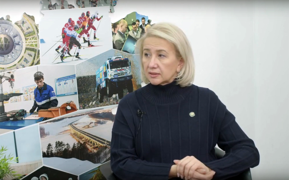 Ирада Аюпова: «Для меня самым важным направлением нацпроекта «Культура» стала поддержка системы образования художественно-эстетической направленности». Фото: скриншот видео