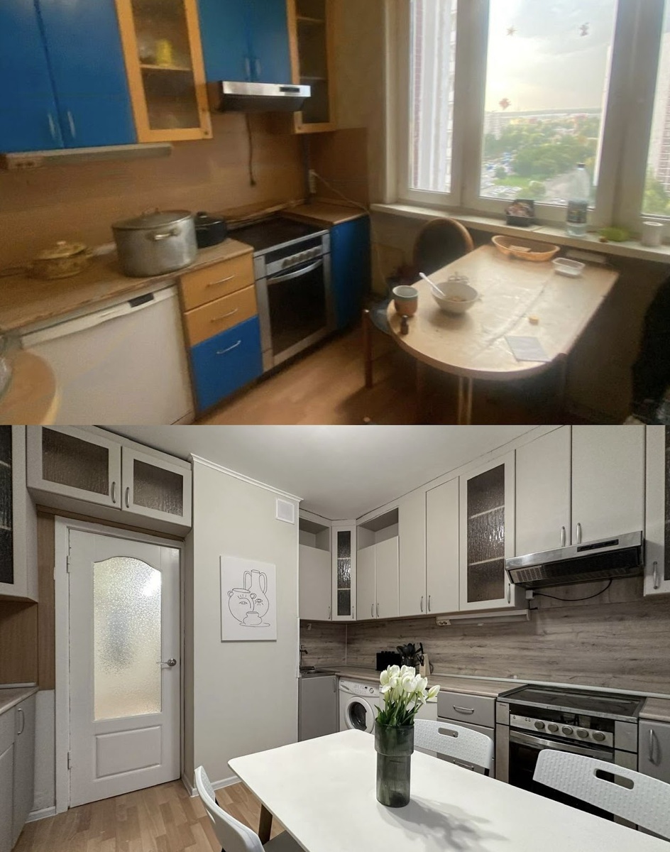 Как вам такое «до-после»?