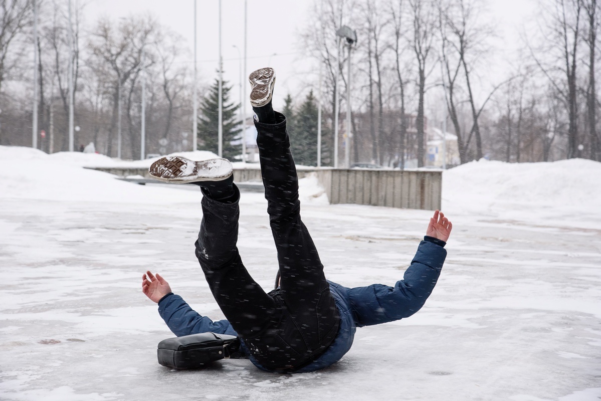    Гололед. Фото: Николай Смирнов