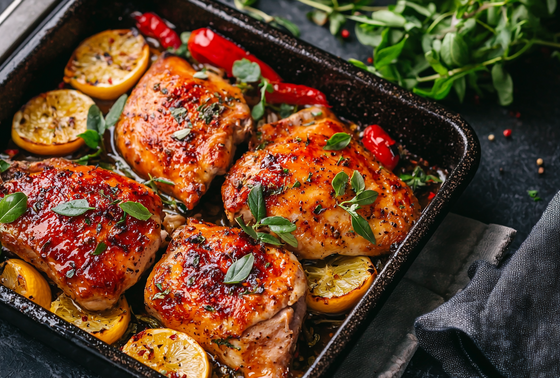    индейка в духовке в сметанном маринаде