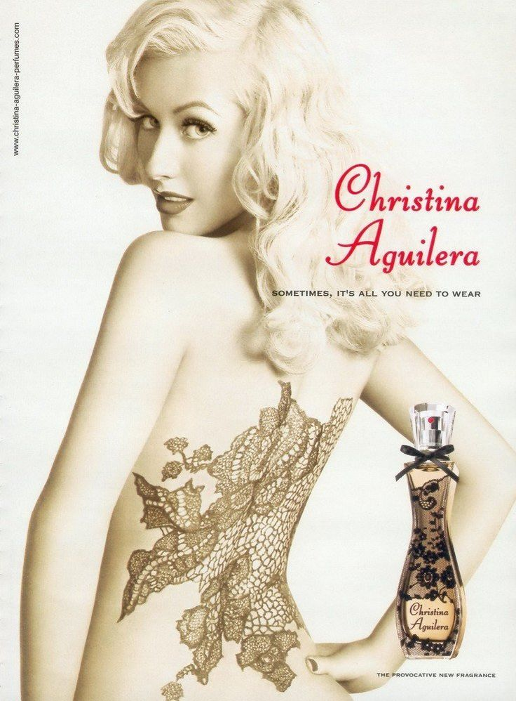 "Иногда духи это всё, что тебе нужно надеть." Christina Aguilera