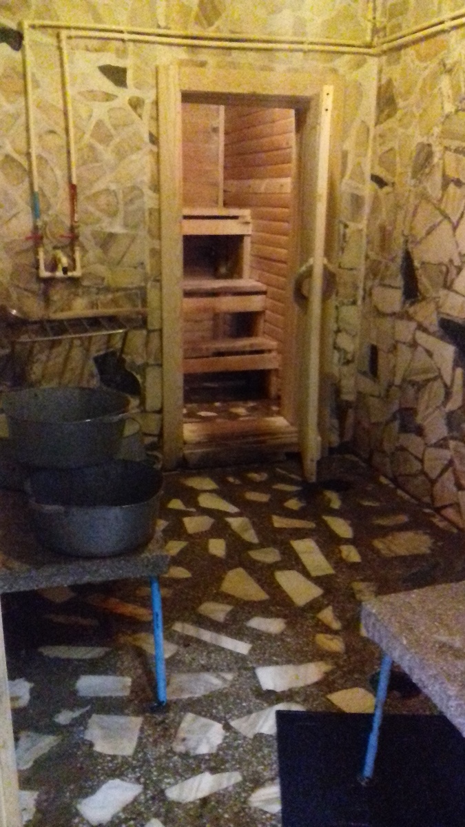 Русская баня.