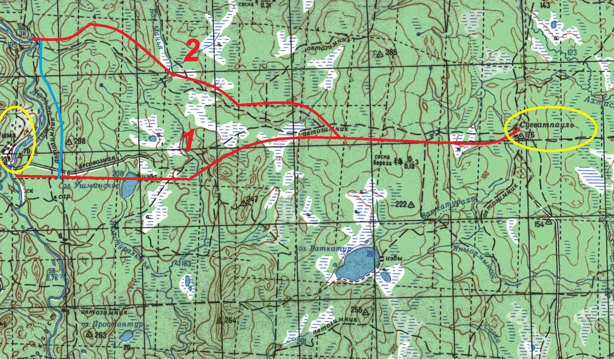 Фото 1. Местоположение Суеватпауля.