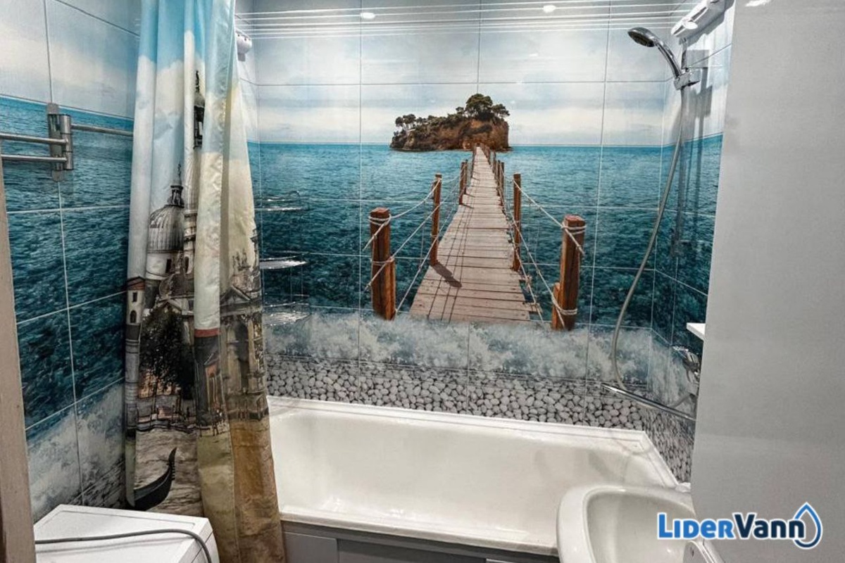 ПВХ панели Юник в работе наших мастеров ЛидерВанн